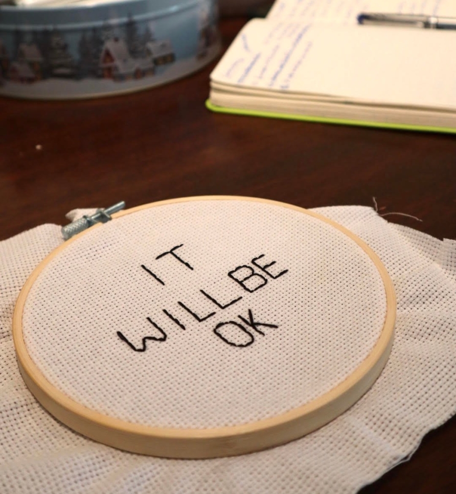 embroidery project